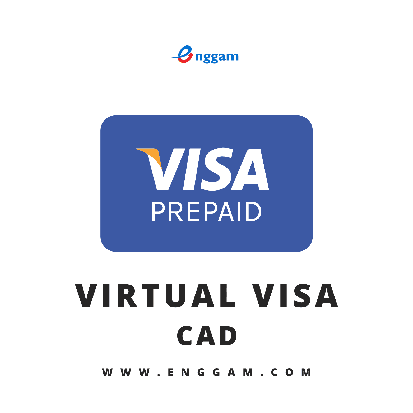 25 CAD Virtual Visa 6 Month CAD